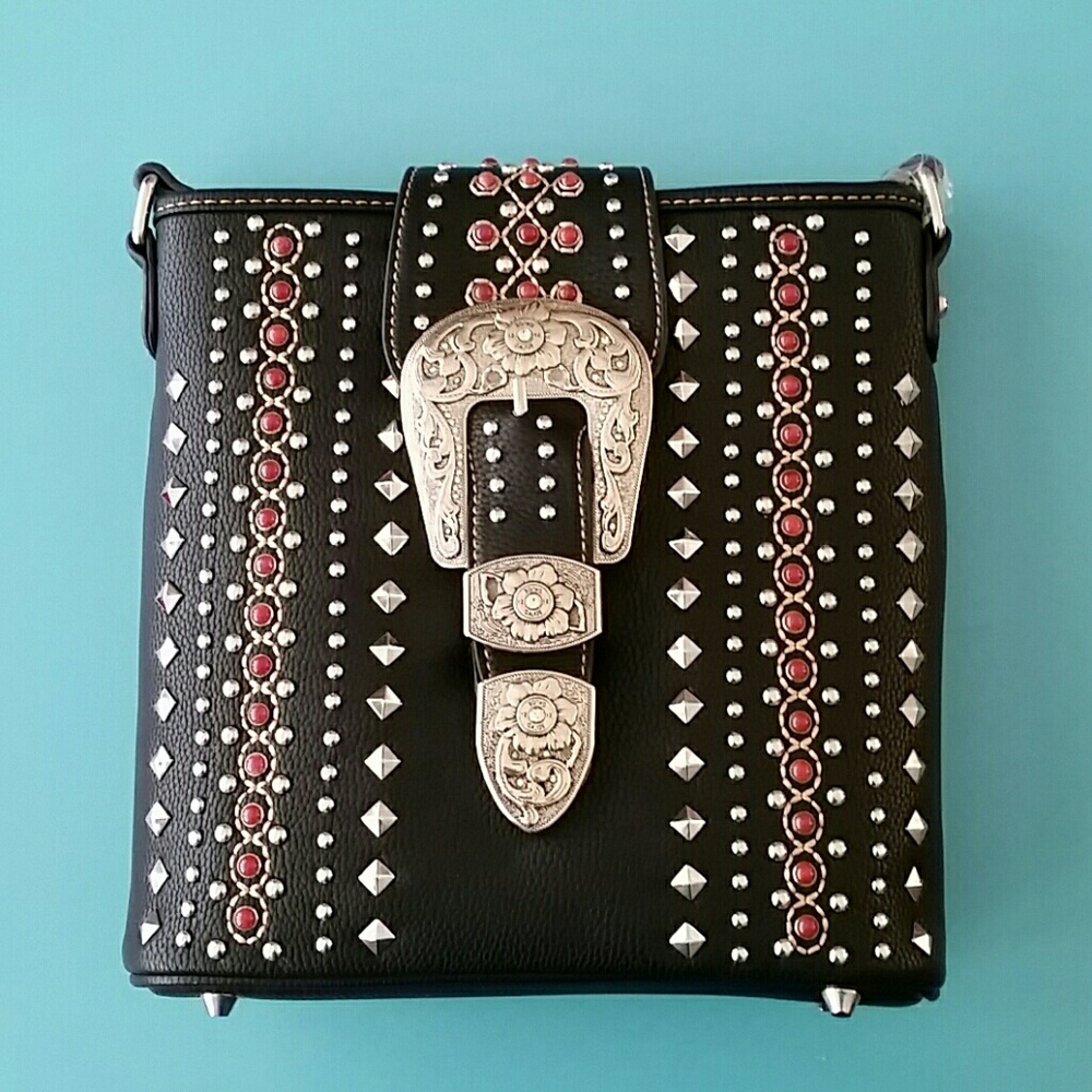 Montana West Black Concealed Handgun Purse